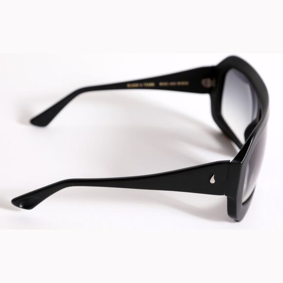 MONACLE ORDER BLOOD & TEARS Limited Edition Black Framed Shield Sunglasses main image 4